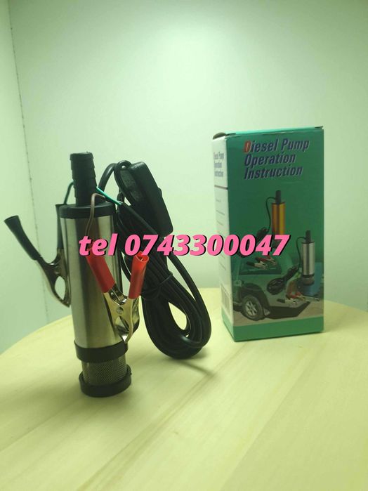 Pompa Transfer Lichid Submersibila Carpoint Electrica 12v  8500min