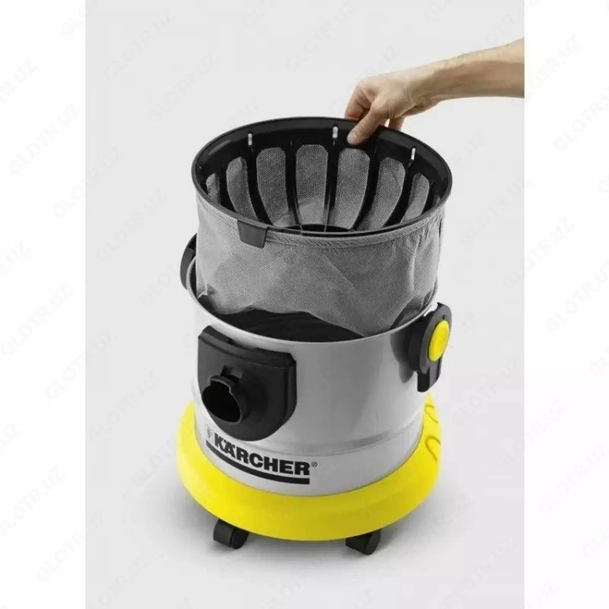 Karcher профессиональный пылесос никаких мешков