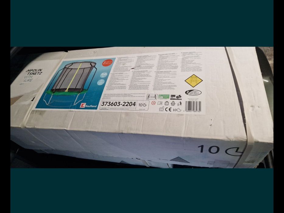 Trambulina de gradina  și trotineta Decathlon