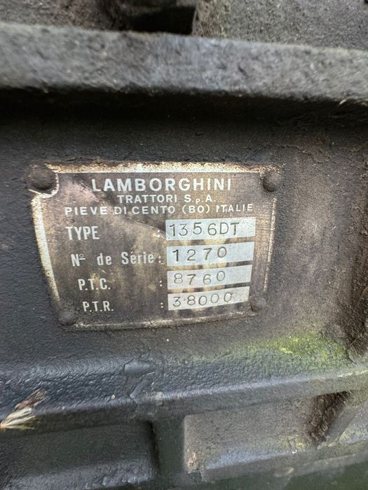 Dezmembrez tractor lamborghini 1356 motor cutie punte fata roti monobl