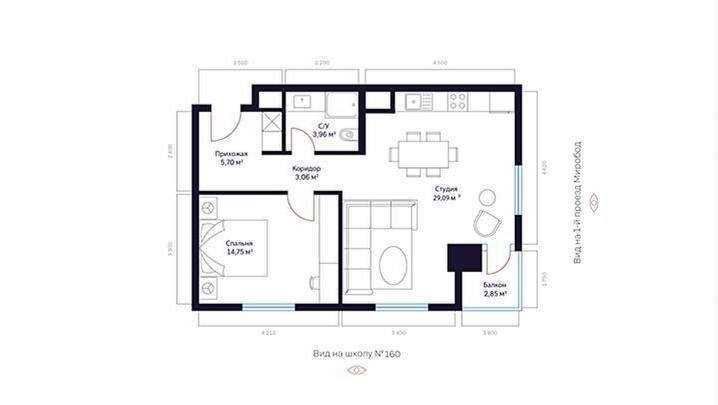 продается 2/18/23
новостройка 
ЖК Modera Towers