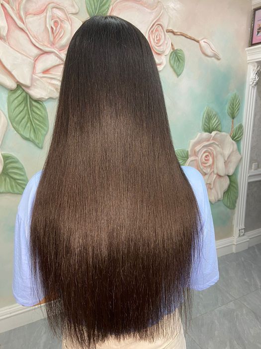 Кератиновое выпрямление волос за 10к. Новогодняя скидка!