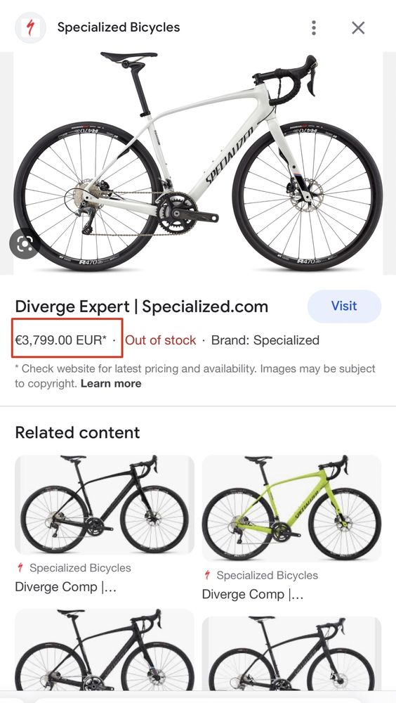 Cursiera/gravel Specialized Diverge Expert