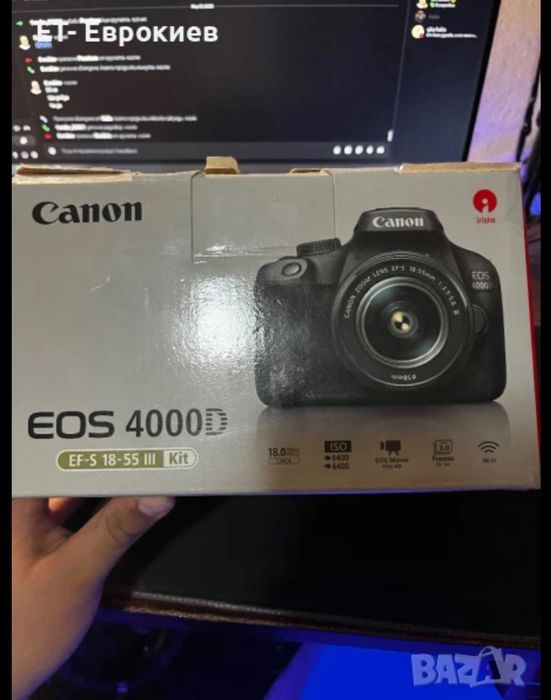 Фотоапарат Canon eos 4000d