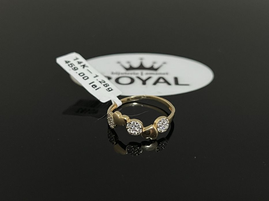 Bijuteria Royal CB : Inel dama aur 14k 1,28 grame