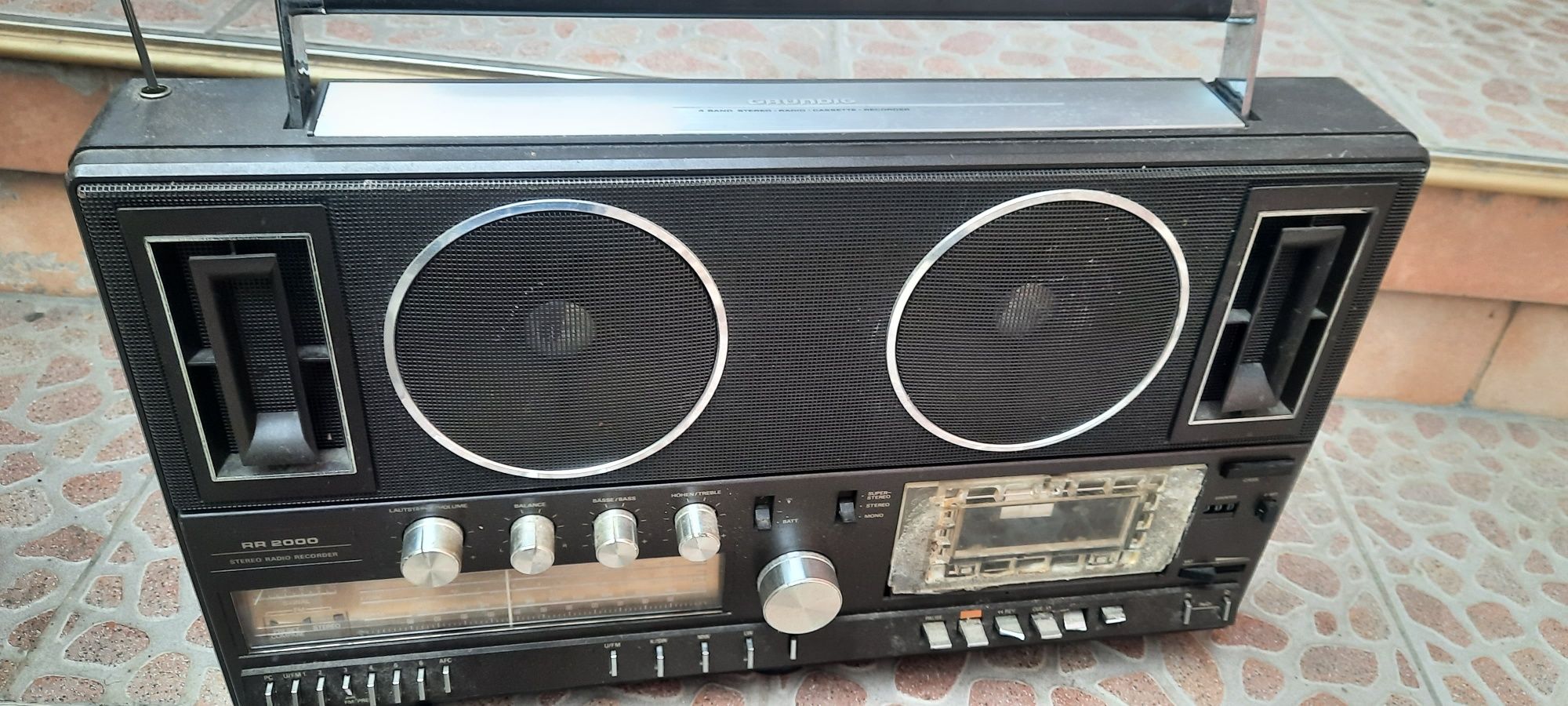 Радио Касетофон Grundig rr2000 Тунер Касетка