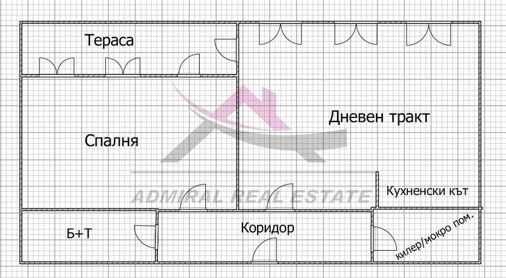Двустаен -обзаведен -Трошево