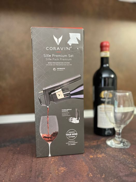 Sistem conservare vin Coravin Six+ Premium Set