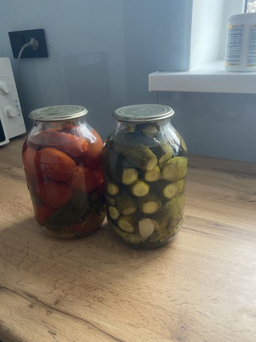 Домашние огурцы очень вкусные по 2500