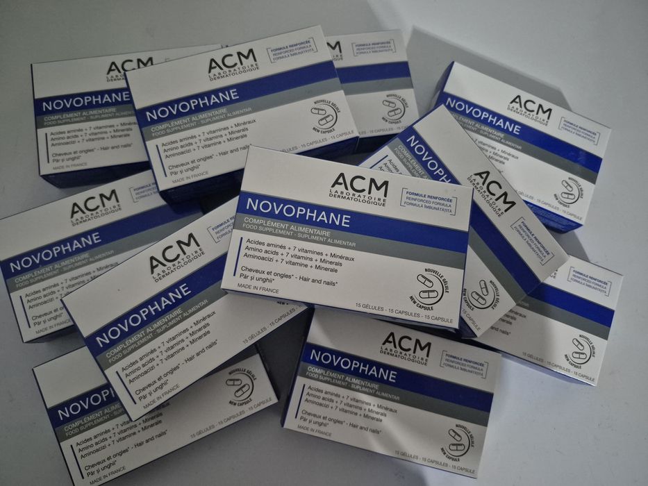 Set Acm Novophane vitamine pentru par si unghii