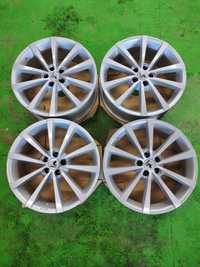 4 Jante NOi alu R18 5X100 J7 ET40 Butuc 57.1 VW seat skoda audi