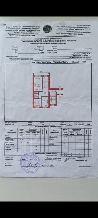 Квартира 3х-комнатная на Горняке