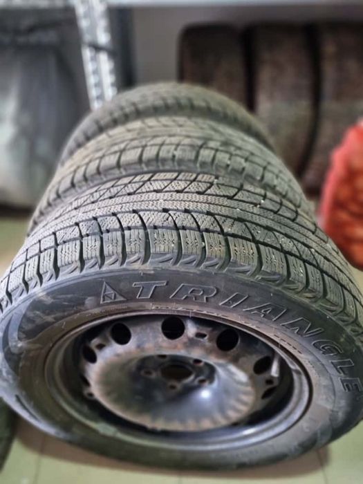 Диски с резиной на VW Polo