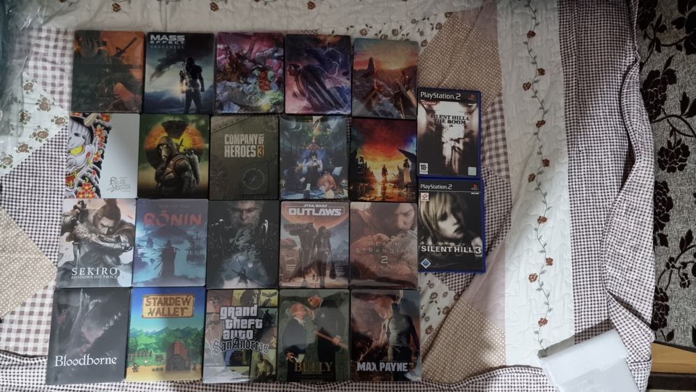 Steelbook uri ps5 ps4 ps3 ps2 ps1