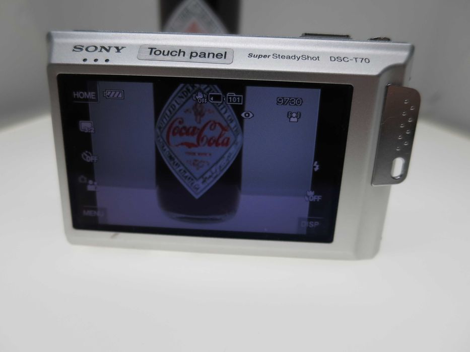 Sony CyberShot T70 ултр компактен супер тънък цифров фотоапарат камера