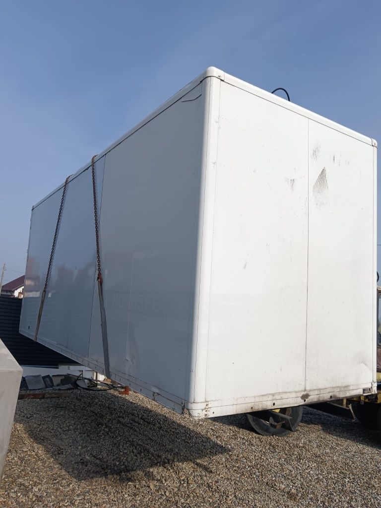 Duba aluminiu depozitare, container, magazie, Koffer 7,1m lungime
