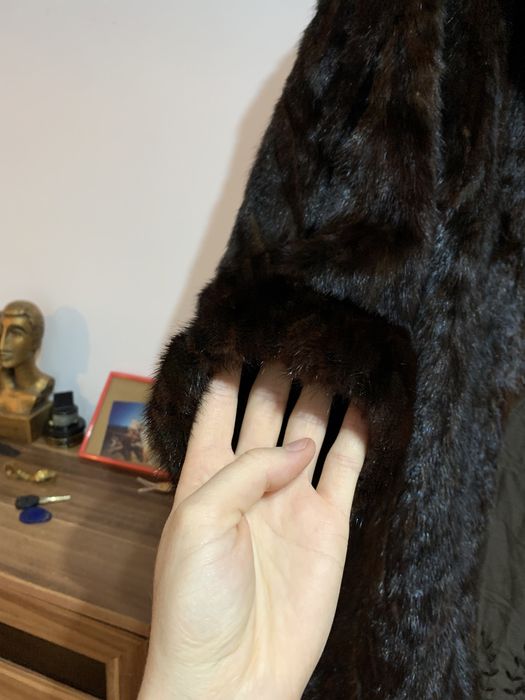 Haina blana naturala nurca XS - S