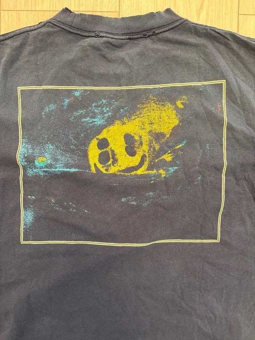 Saint Michael Cactus Plant Flea Market Star Tee Navy Blue