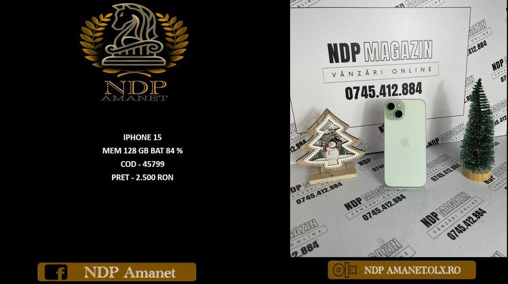 NDP Amanet NON-STOP Bld.Iuliu Maniu 69 IPHONE 15 (45799)