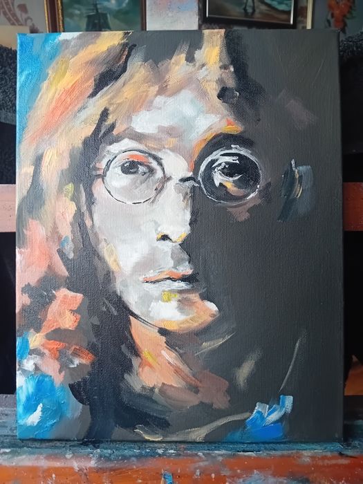 Картина " Танец" 24х30масло 55х75 масло