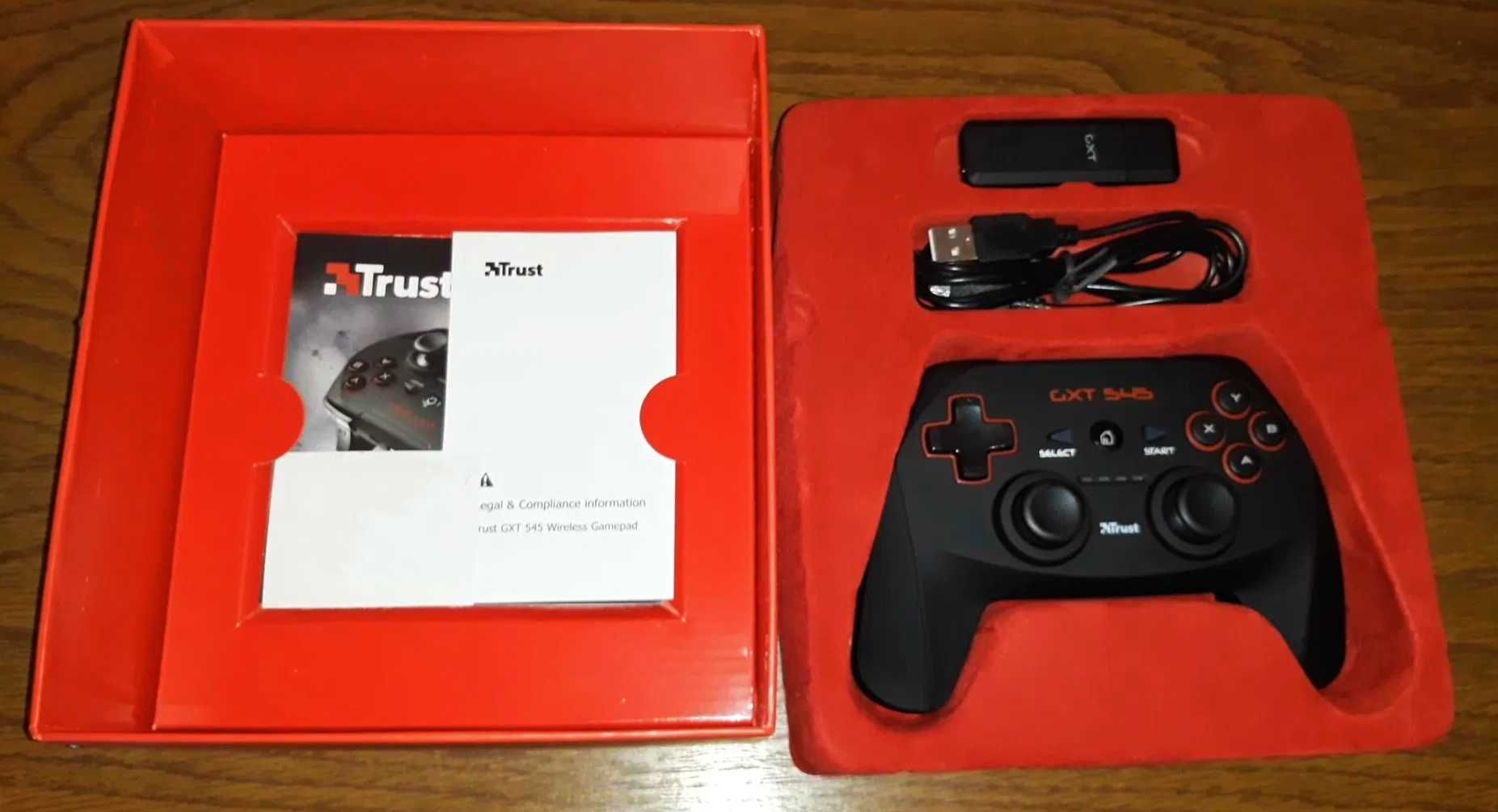 Контролер Trust GXT 545 Wireless Gamepad за PC и Playstation