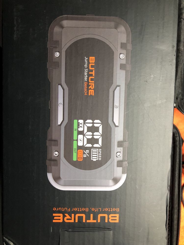 Дигитален Buture Jump Starter джъмп стартер 6000A бустер, стартер