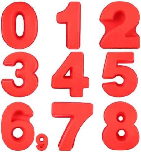 Нов комплект форми за печене торта числа рожден ден сватба годишнина