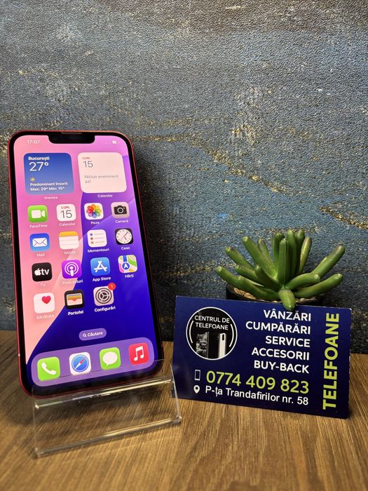 Iphone 13/128Gb/Garantie 2Ani Centrul de Telefoane/Rate