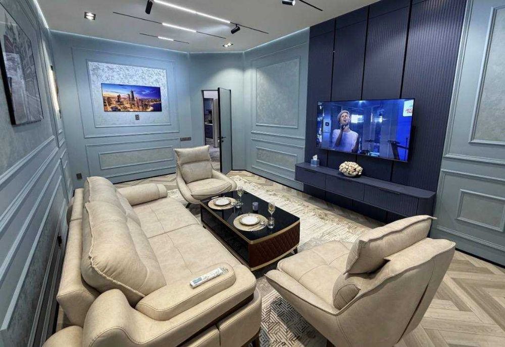 Бобур кучасида 3 хонали таёр хонадон ижарага берамиз! 126*