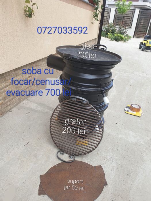 Pirostrie/Sobă pentru disc/taler,gratar sau ceaun