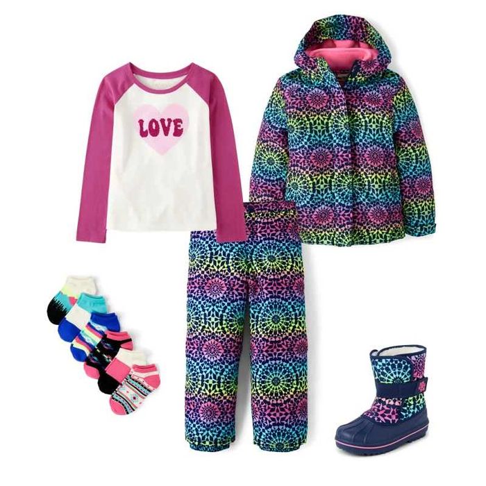 Тройка для зимы Childrens Place на 5-6 лет(куртка+подстежка+штаны)