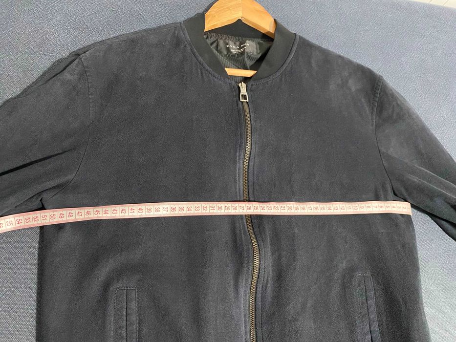 Geaca Zara imitatie piele intoarsa