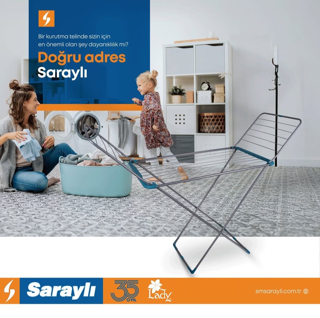Сушилка для белья турецкие Sarayli Качественный