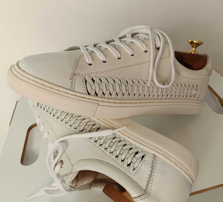 Pantofi sport casual 42 premium DUNE London NOU piele naturala