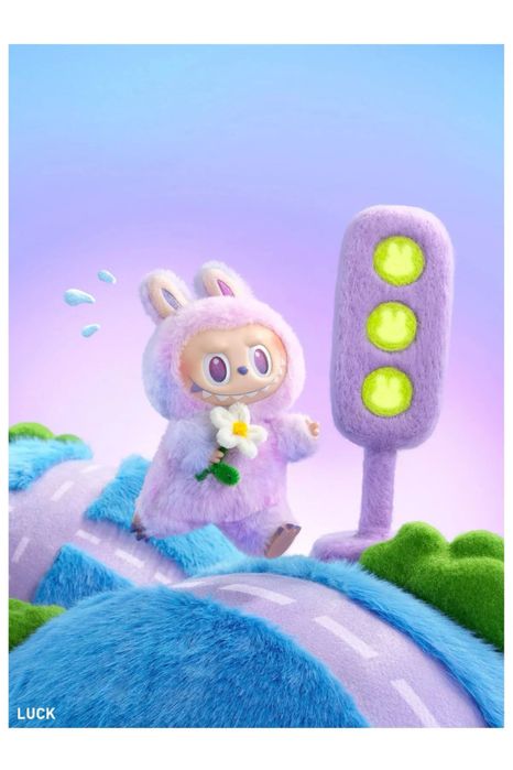 Labubu 18 cm,seria Big into Energy,generatia a 3a