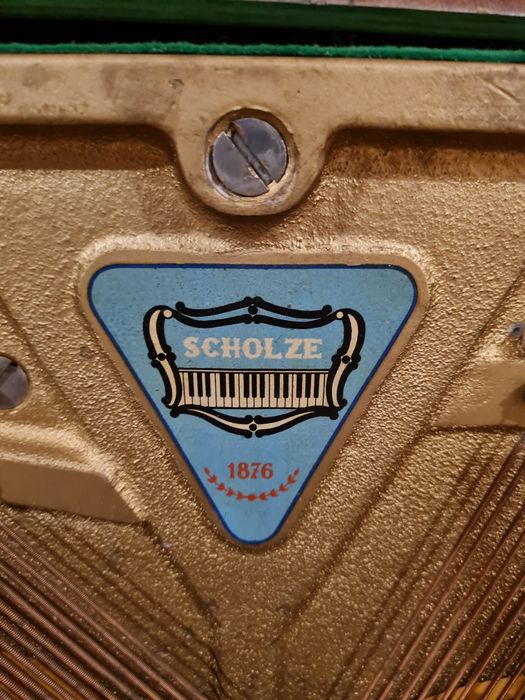 Антикварное немецкое пианино  в очень хорошем состоянии SCHOLZ Германи