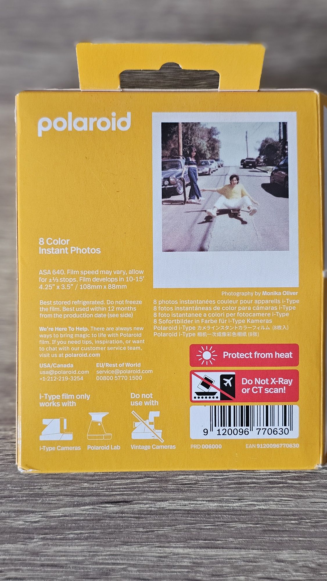 Polaroid Now 2 фотоапарат за моментални снимки 8бр + цветен филм
фотоа