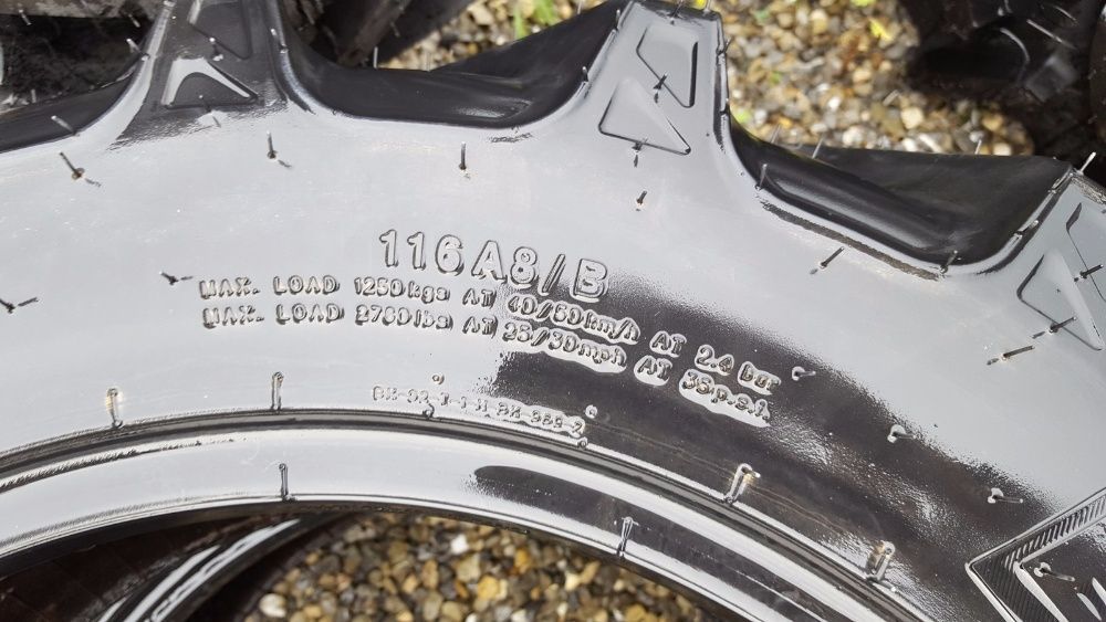 280/70R20 Cauciucuri noi cu garantie 2 ani, protectie la janta BKT