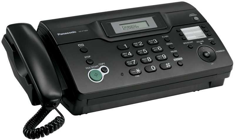 Факс panasonic для печатли