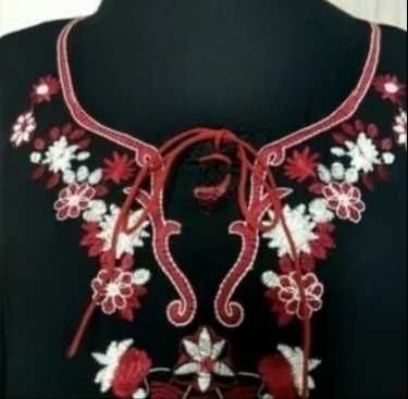 Bluză nouă, brodată