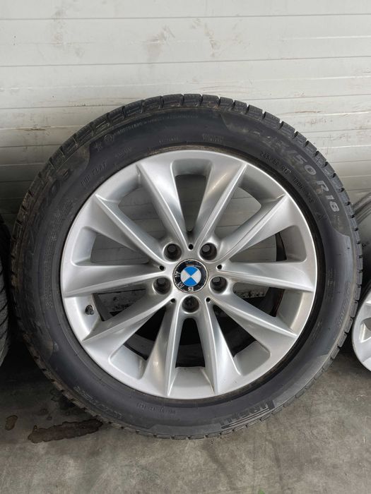 Jante originale 18" Bmw X3 F25/X4 F26 style 307 cu 3 anvelope iarna