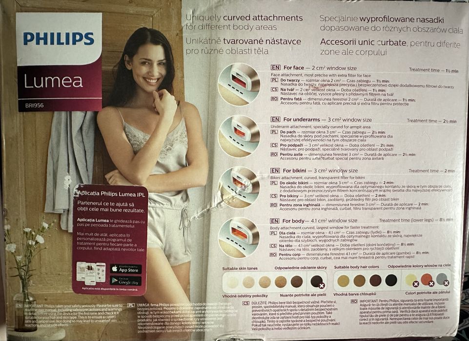 Epilator Philips IPL Lumea Prestige BRI 956