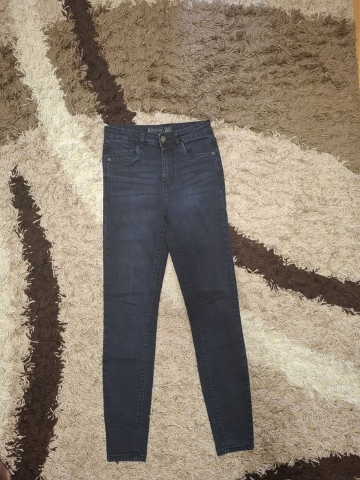 Blugi dama elastici, talie inalta