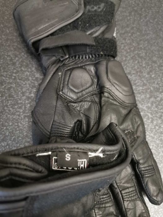 Mănuși moto piele si textil marca Polo Drive mărime S