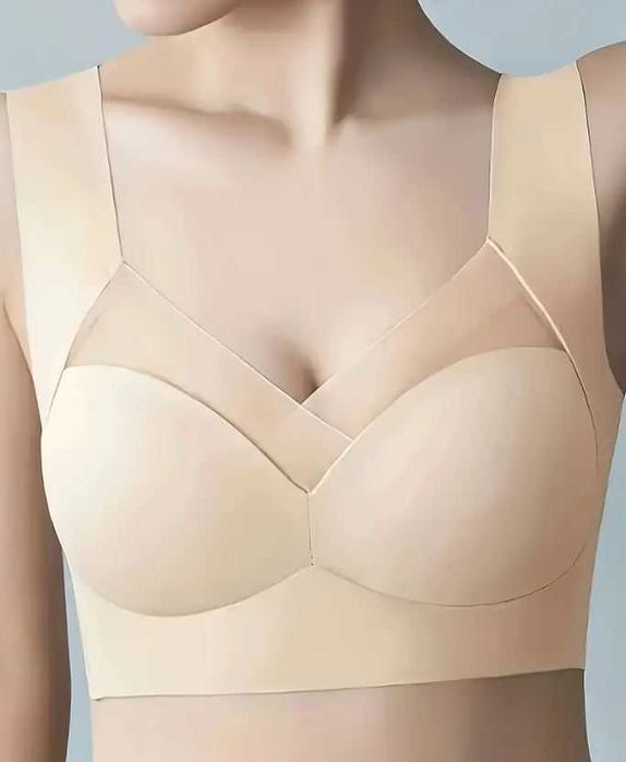 Sutien comfortabil, culoare nude, mar S
