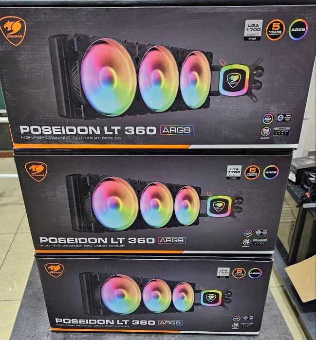 Система жидкостного охлаждения Водянка Cougar Aqua / Poseidon