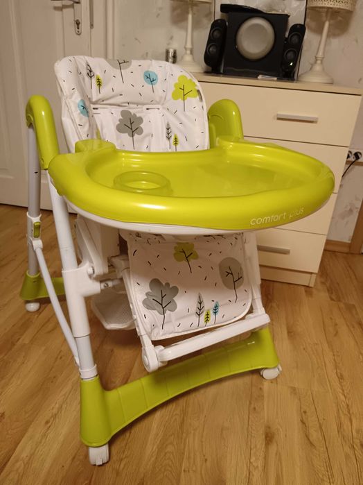 Стол за хранене Chipolino Комфорт Плюс Зелен