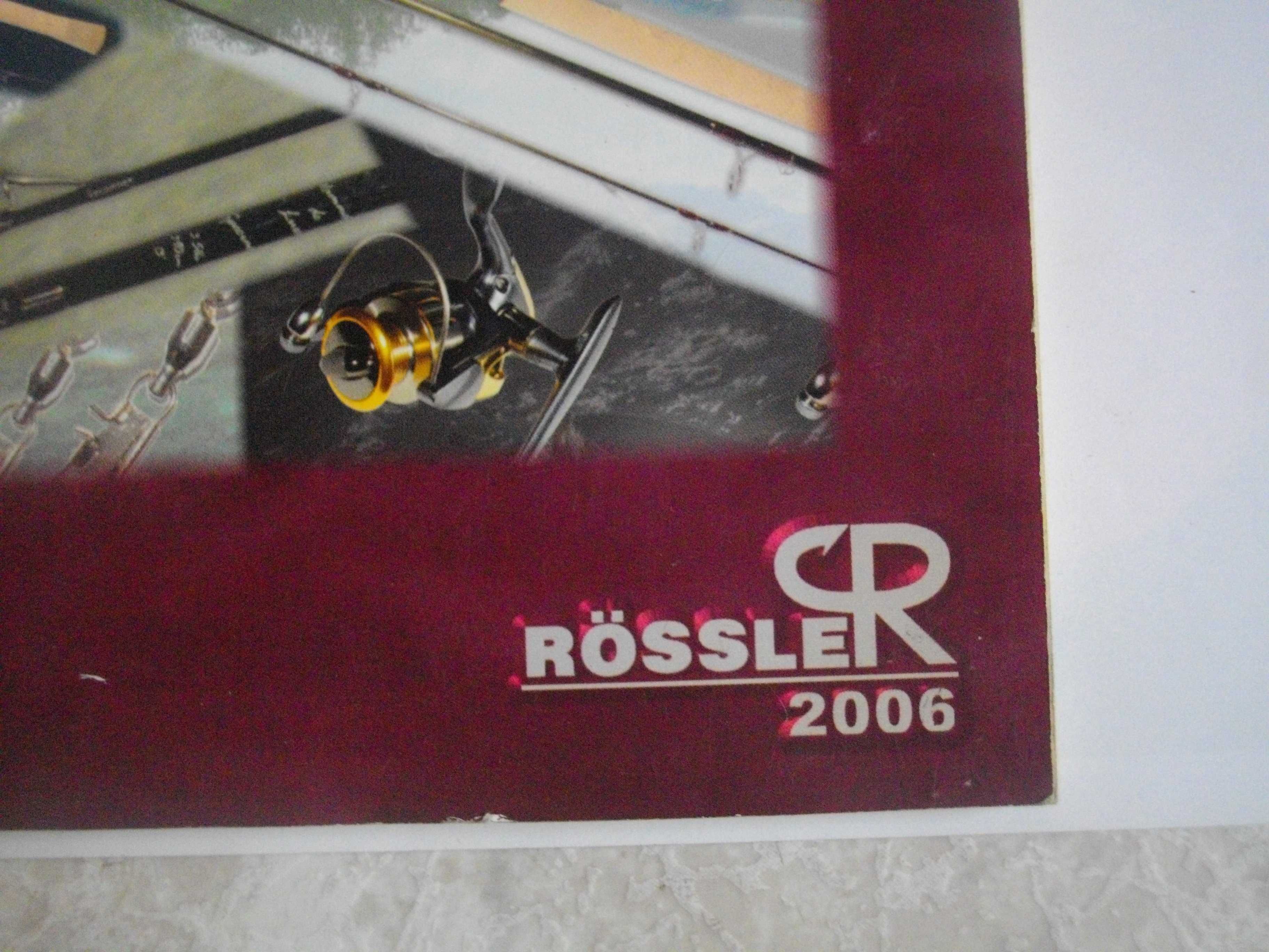 Rössler Byron 2006 г. Каталог Рибарски Принадлежности Австрия 154стр