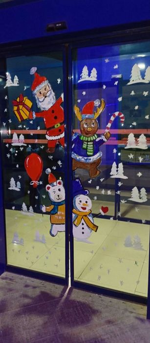 Derazaga rasm chizish