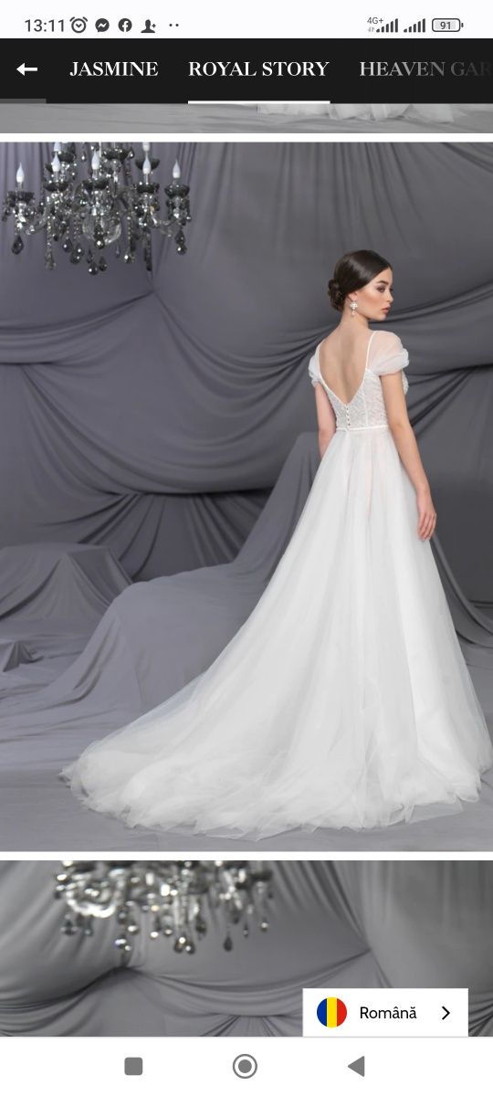Vând rochie de mireasa Natalia Vasiliev colecția 2022